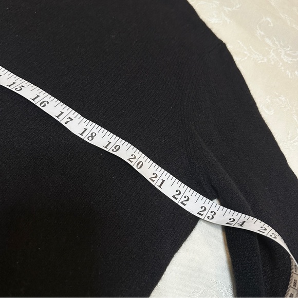 %100 Cashmere Designer Reformation Jeans Turktleneck Sweater - Picture 11 of 13